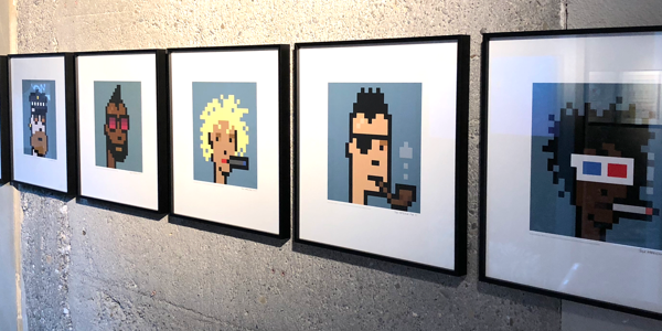 A Physical Model for Digital Art Ownership — The CryptoPunks in their First Gallery Show